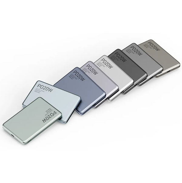 10.000mAh Magnetische Powerbank – 20W Snelladen & Draadloos Opladen