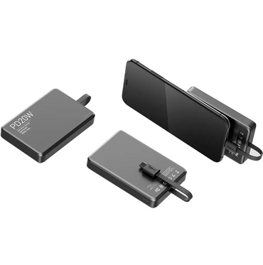 10.000mAh Magnetische Powerbank – 20W Snelladen & Draadloos Opladen